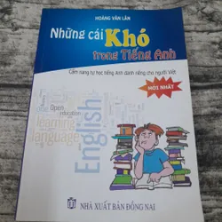 Những cái khó trong tiếng Anh. TG Hoàng Văn Lân