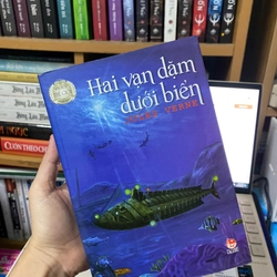 Hai vạn dặm dưới biển - Sách phiên bản cũ siêu hoài niệm