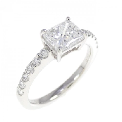 Nhẫn kim cương PT900 1.023CT F VS1 cắt hình đặc biệt - Hàng hiệu Authentic