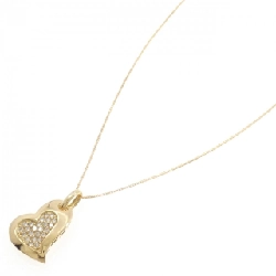 K18YG Dây chuyền kim cương hình trái tim 0.23CT - Hàng hiệu Chính hãng 858666