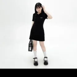 Đầm ôm thun gân OHOH (CUPPIE DRESS) 992258