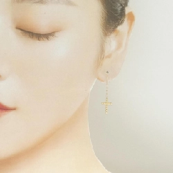 K18YG Bông tai - Hàng hiệu Chính hãng 865888