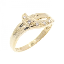 Nhẫn kim cương K18YG - Hàng hiệu Authentic