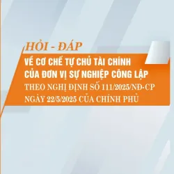 Hỏi - đáp về cơ chế tự chủ tài chính của đơn vị sự nghiệp công lập theo Nghị định số 111