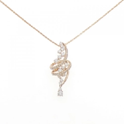 K18PG Dây chuyền kim cương 2.00CT - Hàng hiệu Chính hãng