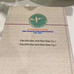 TRẦN VĂN GIÁP TPĐTGTHCM - TÌM HIỂU KHO SÁCH HÁN NÔM TẬP 1 - 2 (XB 2003) 990896