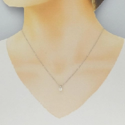 Dây chuyền kim cương Solitaire PT900/PT850 0.538CT - Hàng hiệu Chính hãng 859190