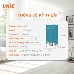 Máy Sấy Quần Áo UNIE UE-688 – Sấy 10–20Kg Cùng Lúc, Khô Nhanh Thần Tốc ⚡👕 717097