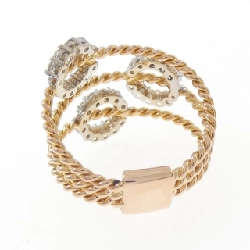 Nhẫn kim cương 750PG/750WG 668066