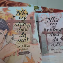 Truyện tranh Nhật Tg. HOZUMI- Boxset NHÀ TRỌ CỦA NHỮNG ĐIỀU ĐÃ MẤT. 3 tập