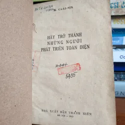 Hãy trở thành những người phát triển toàn diện 1035734