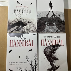 Combo 4 Cuốn Hannibal + Sự Im Lặng Của Bầy Cừu + Hannibal Trỗi Dậy + Rồng Đỏ