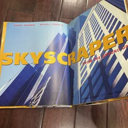  📚 SKYSCRAPER – From the Ground Up - toà nhà chọc trời thiết kế kỹ thuật NGOẠI VĂN  1068055