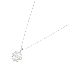 Dây chuyền kim cương hoa PT900/PT850 0.18CT - Hàng hiệu Chính hãng 860361