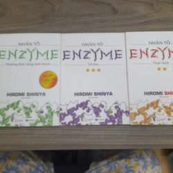 Sách bộ 3 cuốn Nhân tố Enzyme - Mới 99%