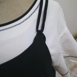 Váy dây dài + áo size L 301121