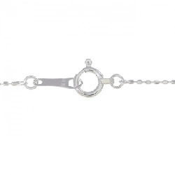 K18WG Dây chuyền kim cương chéo 0.15CT - Hàng hiệu Chính hãng 862559