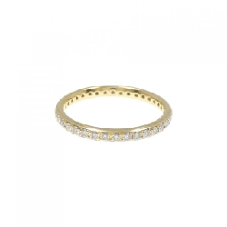 Nhẫn kim cương K18YG 0.36CT - Hàng hiệu Authentic