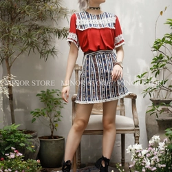 Chân váy thổ cẩm Minor Store size M