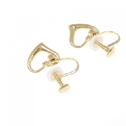 K18YG Bông tai kim cương hình trái tim - Hàng hiệu Chính hãng 869560