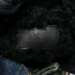 SAINT LAURENT 578147 YV868 Áo khoác denim - Hàng hiệu Authentic 823129