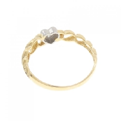 Nhẫn kim cương hình trái tim K18YG/PT900 0.02CT 667866