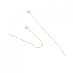 K18YG Bông tai hình sao - Hàng hiệu Chính hãng 871086