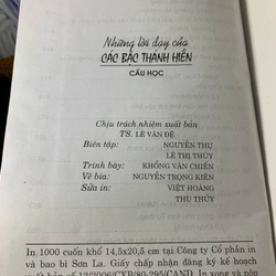 Những Lời Dạy Của Các Bậc Thánh Hiền - Cầu Học 539183