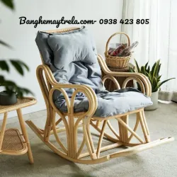 Ghế bập bênh mây tre cho người già 623760