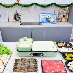 Kalite KLG333 – Bếp Lẩu Nướng 2in1, Nướng + Lẩu Siêu Tiện 🎉🔥 738666