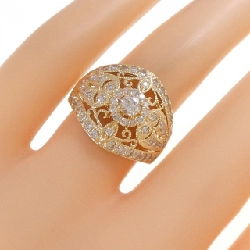 Nhẫn kim cương K18YG 1.00CT 667586