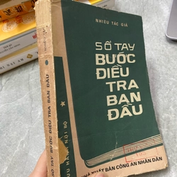 SỔ TAY BƯỚC ĐIỀU TRA BAN ĐẦU 355014