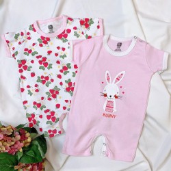 Body cộc tay bé gái 6-9M 7806