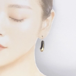 K18YG Onyx Bông tai - Hàng hiệu Chính hãng 871898