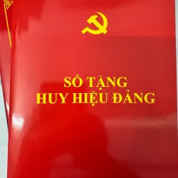 S120. SỔ TẶNG HUY HIỆU ĐẢNG