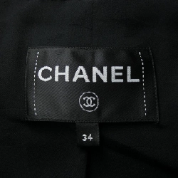 Jacket không cổ CHANEL P74419V65934 23P 632601
