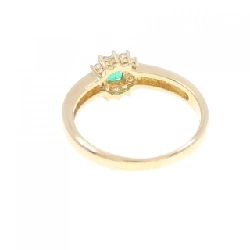 Nhẫn ngọc lục bảo K18YG 0.20CT 673484