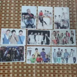 Card idol giấy cứng 9 tấm 18 ảnh  599157
