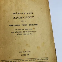RÈN LUYỆN ANH NGỮ – Tập 1 & 2 năm 1960 718094