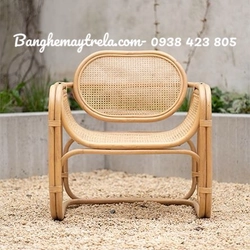 Ghế mây vuông kết hợp lưới mắt cáo 518233