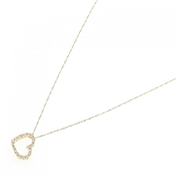 Dây chuyền kim cương hình trái tim 750YG - Hàng hiệu Authentic 860514