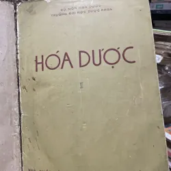 Hoá dược 2 tập  - hơn 700 trang khổ lớn - sách y 