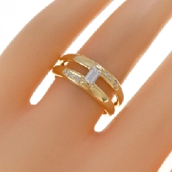 Nhẫn kim cương K18YG 0.22CT - Hàng hiệu Chính hãng 853575
