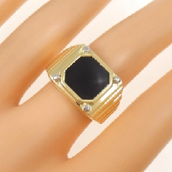 K18YG/PT900 Nhẫn Onyx - Hàng hiệu Chính hãng 846737