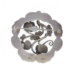 Brooch Hoa Nở Ánh Trăng George Jensen - Hàng hiệu Chính Hãng 845412