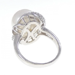 Nhẫn ngọc trai trắng PT900 14.0mm - Hàng hiệu Authentic 850604