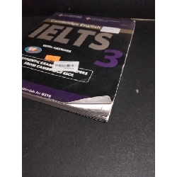 Ielts Examination Papers with answers mới 90% bẩn bìa, ố nhẹ, tróc gáy nhẹ HCM2101 Cambridge Esol HỌC NGOẠI NGỮ 918442