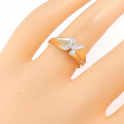 Nhẫn kim cương K18YG/K18WG 0.03CT - Hàng hiệu Chính hãng 852648