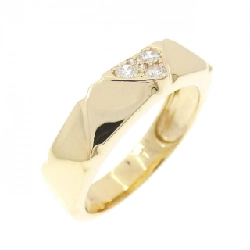 Nhẫn kim cương K18YG 0.13CT