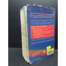 Oxford Advanced Learner's Dictionary mới 60% ố rách bìa tróc gáy HCM1504 ngôn ngữ Oreka-Blogmeo 136949